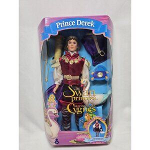 The Swan Princess Prince Derek Doll 1994 TYCO In Box- Rare